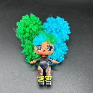 LOL Surprise Remix Hair Flip Rebel Doll Toy Two-tone Curly Hair DOLL ONLY